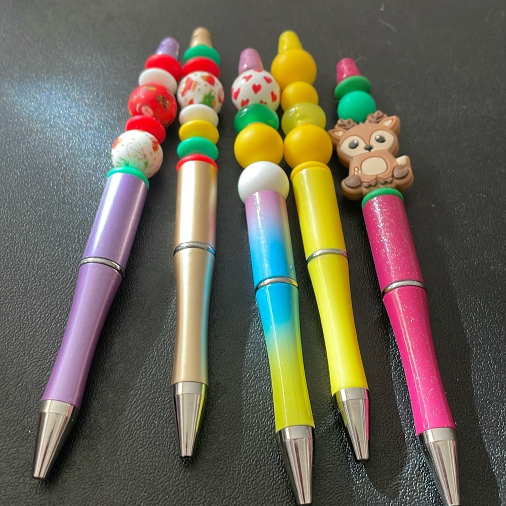 Handcrafted beaded pens pick one